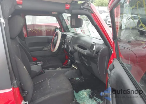 2014 Jeep Wrangler Sport из США, поврежденный, VIN 1C4AJWAG3EL171606